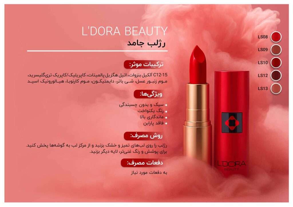 ledora solid lipstick overall